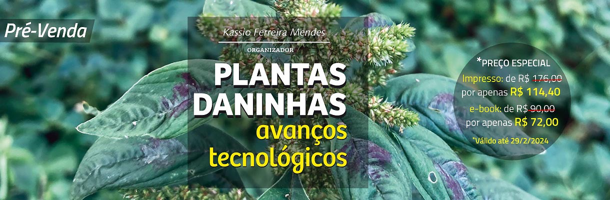 Banner 7 -  Plantas daninhas - Vol. 3: avanços tecnológicos