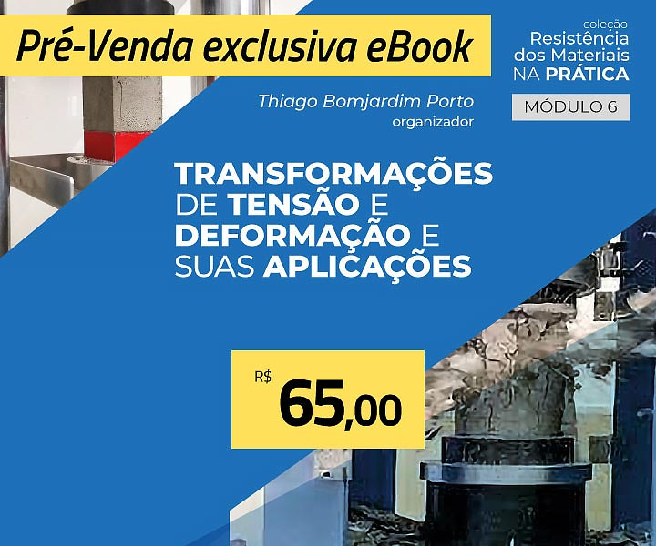 Banner promo mobile 4 Módulo 6: transformações de tensão e deformação e suas aplicações