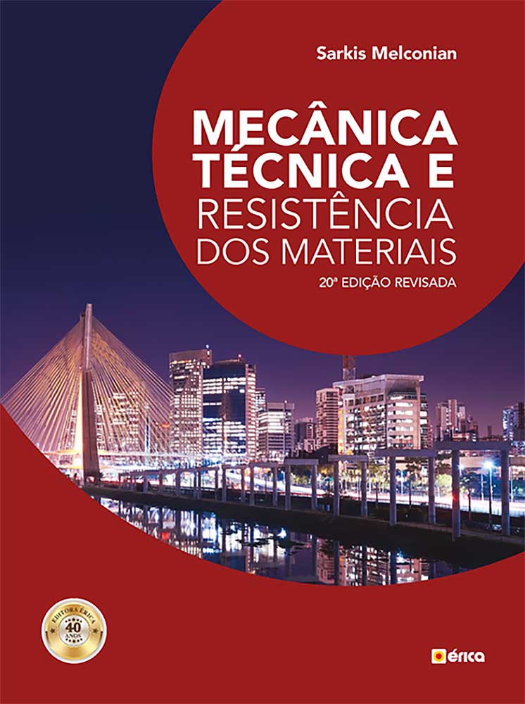 Livro Mecânica técnica e resistência dos materiais - 20ª ed. por